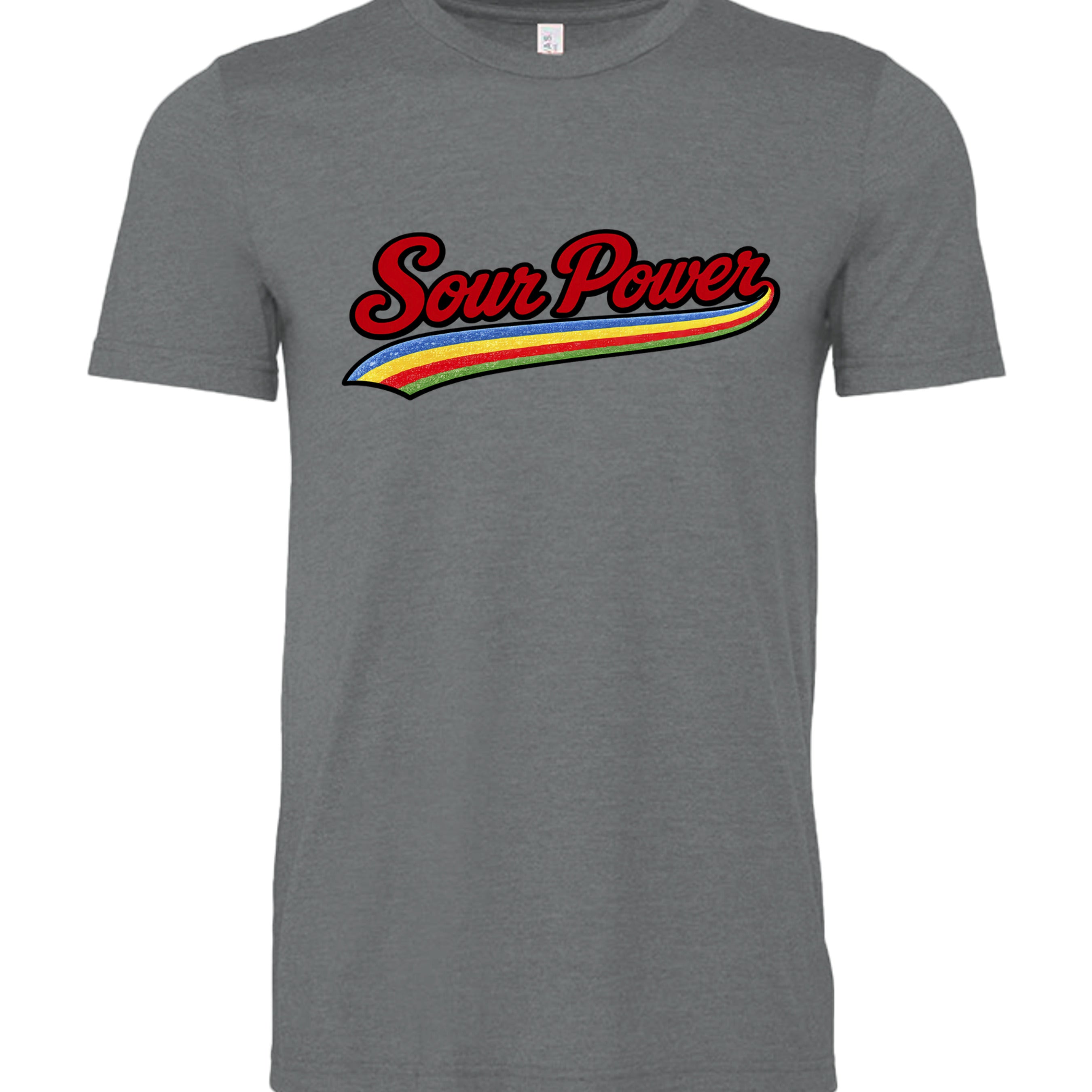 Dark Grey Heather - 3001CVC - FRONT