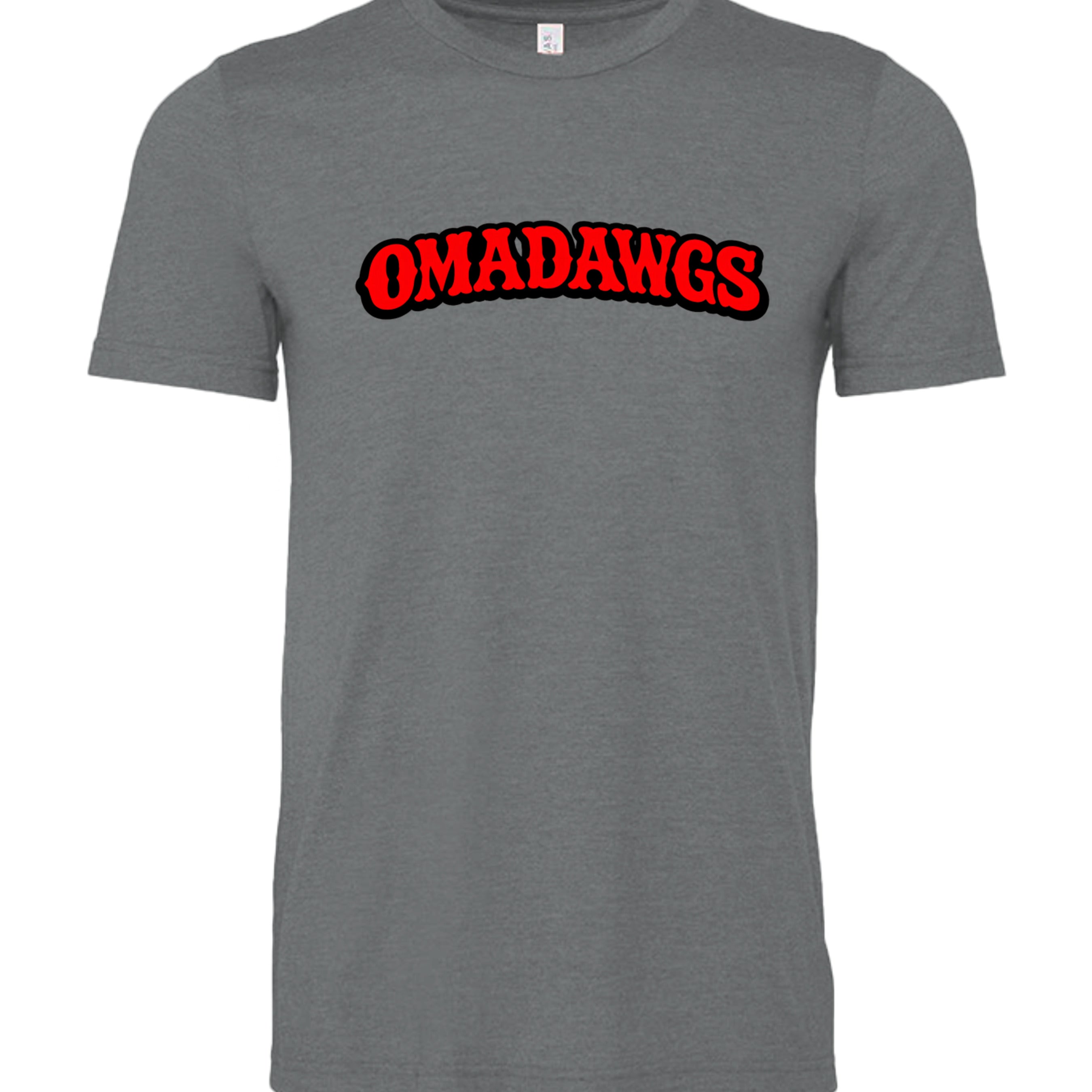 Dark Grey Heather - 3001CVC - FRONT